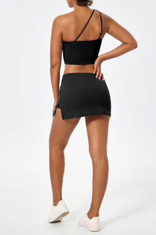 XO Liora One Strap Sports Bra