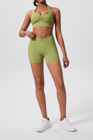 XO Drive Sports Crop & Shorts Set