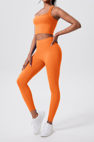 XO Ark Square Neck Vest & Leggings Set