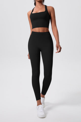XO Ark Square Neck Vest & Leggings Set