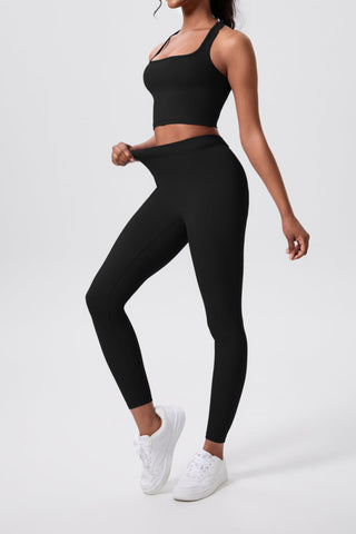 XO Ark Square Neck Vest & Leggings Set