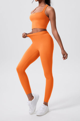 XO Ark Square Neck Vest & Leggings Set