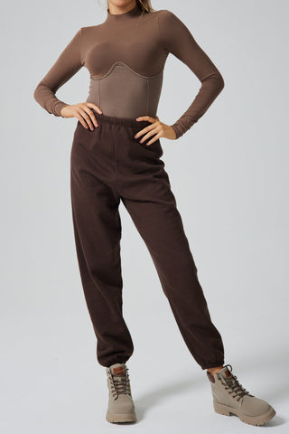 XO Prism Half High Neck Long Sleeve