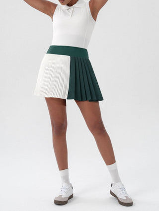 XO Pleated Panel Skirt
