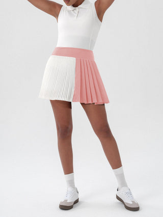 XO Pleated Panel Skirt
