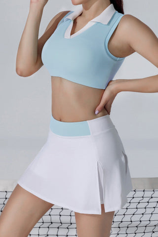 XO Riviera Slit Tennis Skirt
