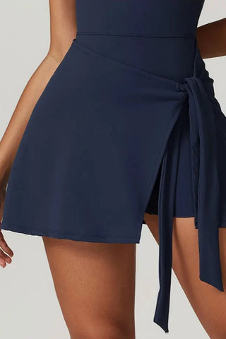 Seamless One-Piece Tennis Set