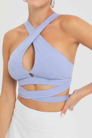 XO Long Lace Sports Bra