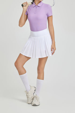 XO Pocket Pleated Tennis Shorts