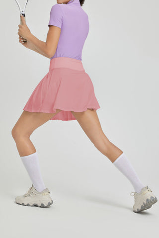 XO Pocket Pleated Tennis Shorts