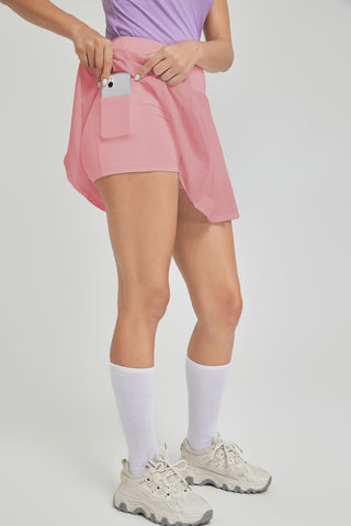 XO Pocket Pleated Tennis Shorts