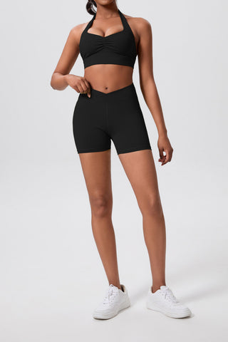 XO Drive Sports Crop & Shorts Set