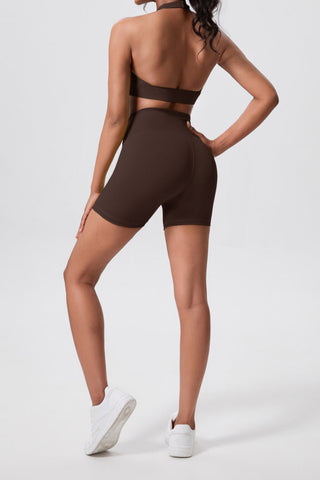 XO Drive Sports Crop & Shorts Set
