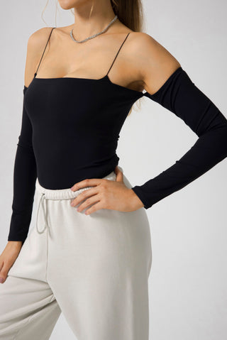 XO Off Shoulder Elegance Long Sleeve