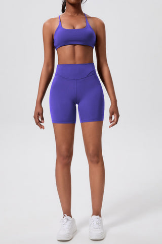XO Glide Sports Bra & Shorts Set